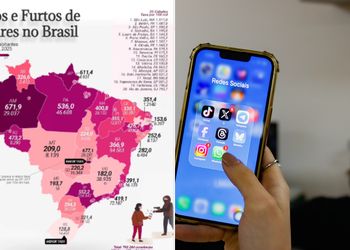 Amazonas concentra maior índice de assaltos de celulares - (Foto: Divulgação - (FBSP) / Tunico Santos - Rios de Notícias