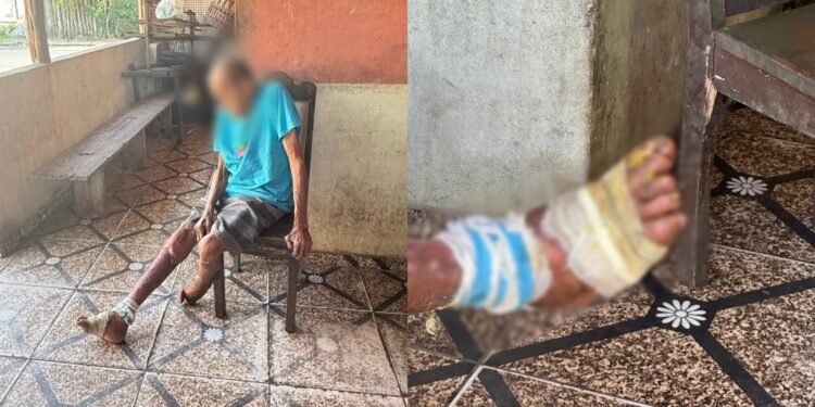 Pai e filha são presos por maus-tratos contra um idoso de 87 anos em Parintins