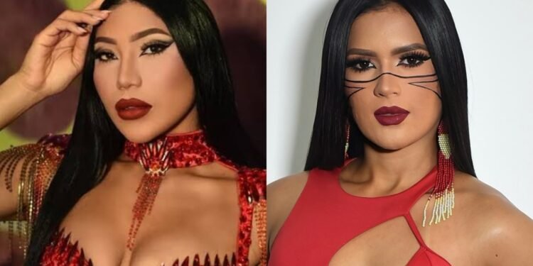 Garantido anuncia Lívia Christina como nova cunhã-poranga e Isabelle Alcântara como Rainha do Folclore