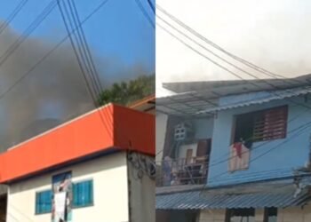 ‘Cheiro de queimado’: princípio de incêndio assusta moradores no bairro Petrópolis