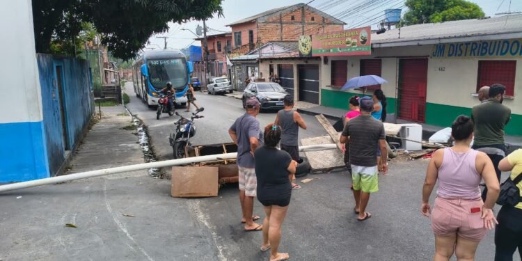protesto falta de energia