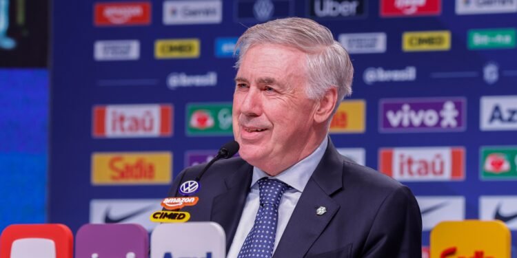 Ancelotti convoca Seleção Brasileira para amistosos contra Japão e Singapura com cinco estreantes