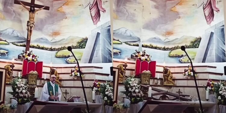 Arquidiocese confirma morte de padre atingido por cruz durante missa no Equador - (Foto:Reprodução/Redes Sociais)