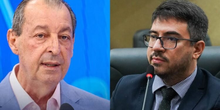 ‘Não serei base aliada’, diz Rodrigo Guedes ao alertar Omar Aziz para que não loteie o governo do AM para deputados