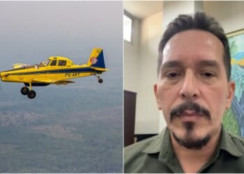Ibama envia mais duas aeronaves a Parintins para combater incêndios na Vila Amazônia