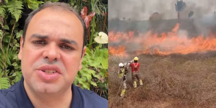 Cidade convoca reunião de emergência para definir novas estratégias para combate às queimadas no AM