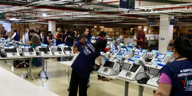 Urnas votação