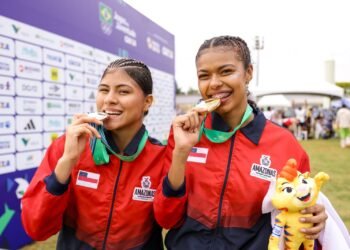 Amazonas conquista dobradinha no salto em altura feminino nos Jogos da Juventude 2026