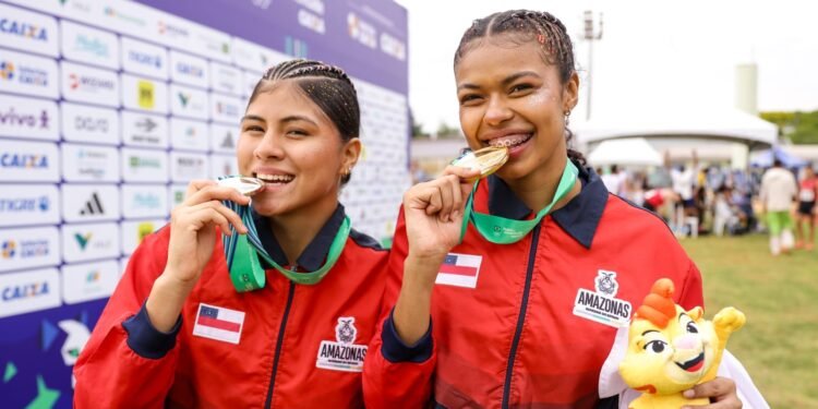 Amazonas conquista dobradinha no salto em altura feminino nos Jogos da Juventude 2026