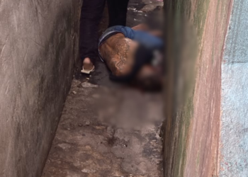 Homem é executado com 10 tiros e encontrado com braços amarrados em escadaria na zona Oeste de Manaus