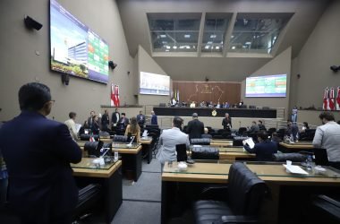 Votação foi realizada na terça-feira, 22, na Aleam. (Foto: Matheus Rodrigues/ Aleam)