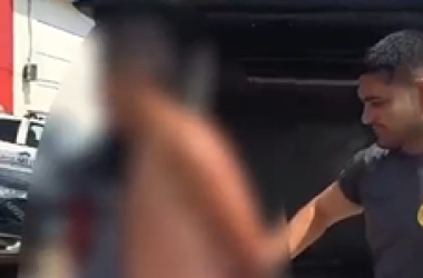 Homem é preso por agredir e jogar balde com água em ex-companheira na zona Norte de Manaus - (Foto: Divulgação/PC-AM)