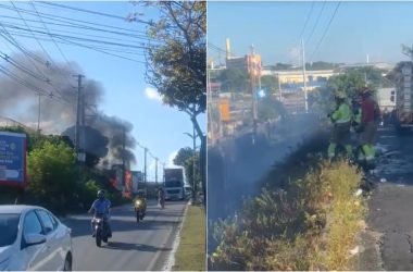 Focos de incêndio atingem três regiões de Manaus e mobilizam bombeiros