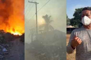 Fumaça em Iranduba
