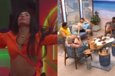 Gesto de flecha de Marciele durante toada gera questionamento no BBB 26