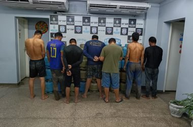 Grupo é preso suspeito de roubar 68 botijas de gás