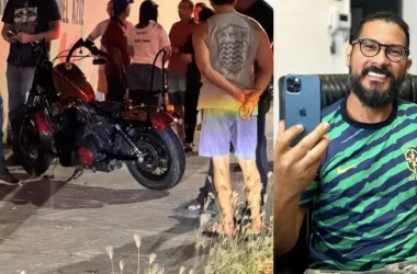 Com o impacto, o motociclista sofreu ferimentos graves - (Foto: Reprodução/Internet)