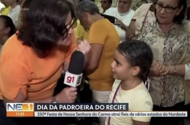 Menina de oito anos emociona internautas ao falar da morte da mãe em entrevista