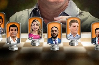 Seis secretários de David Almeida devem deixar cargos para disputar eleições de 2026 - (Arte: Abraão Torres/ Rios de Notícias)