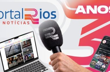 Três anos de compromisso: Portal Rios de Notícias se consolida como referência no jornalismo digital do Amazonas -(Arte: Abraão Torres/ Rios de Notícias)