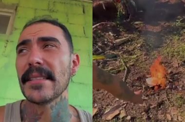 Influenciador que alegou registrar OVNI queima HD com supostas imagens após relatar ameaças - (Foto: Reprodução/  Redes sociais)