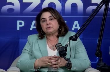 Professora Maria do Carmo fala em priorizar produção rural no AM para suprir importação de alimentos como farinha e peixe de outros estados - (Frame: Reprodução/ Youtube/
Fecomércio-AM)