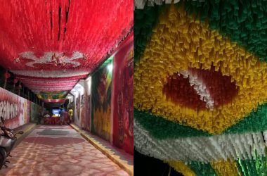 Beco Bom Samaritano entra na disputa de rua mais enfeitada do Festival de Parintins