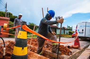A Concessionária Águas de Manaus é multada - (Foto: João Dejacy - Rios de Notícias)