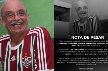 Aldenor de Lima morre aos 88 anos, em Manaus - (Foto: Reprodução/Redes Sociais)