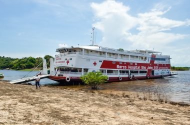 Barco Hospital São João XXIII atende em Tefé, a partir deste sábado - (Foto: Divulgação/Evandro Seixas/ SES-AM)
