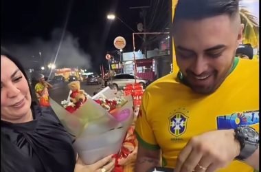 Desafio é cumprido e funcionário ganha iphone 17 Pro Max - (Foto: Reprodução/Redes sociais)