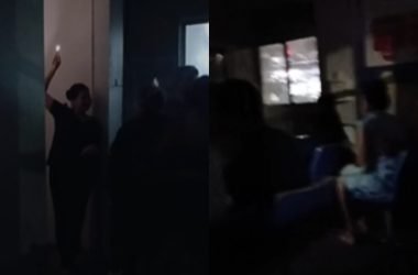 Falta de energia deixa pacientes no escuro no SPA Joventina Dias, em Manaus - (Fotos: Reprodução/Redes sociais)