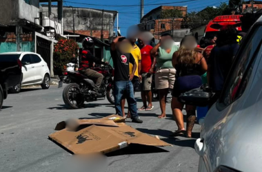 Motociclista morre esmagado após colisão com veículo em Manaus - (Foto: Reprodução/Redes Sociais)