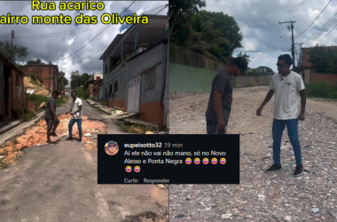 Criador de conteúdo faz criticas a gestão de David Almeida - (Foto: Reprodução/Instagram)